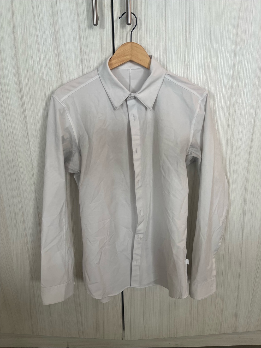lululemon athletica White Men's Dress Shirt - Slim Button-Down